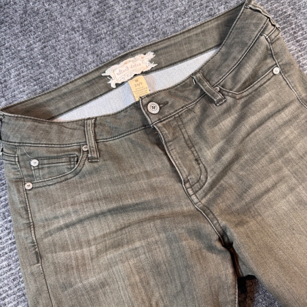 Alterd State‎ Women's Jeans Olive Green Skinny Fit Size 29x9
